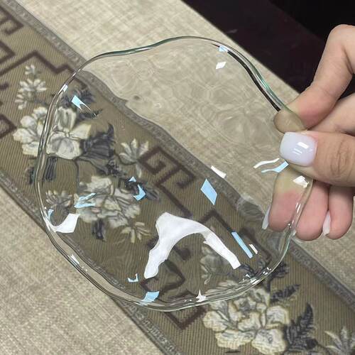 香薰灯配件纯手工玻璃碟精油盘