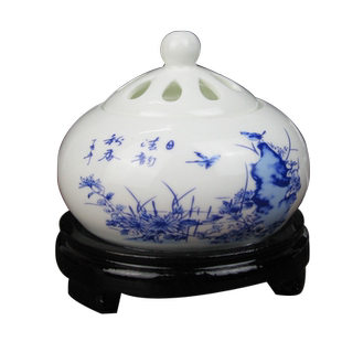 中国台湾地区使用 110v 定时调温电香炉 电香薰炉 陶瓷香薰炉