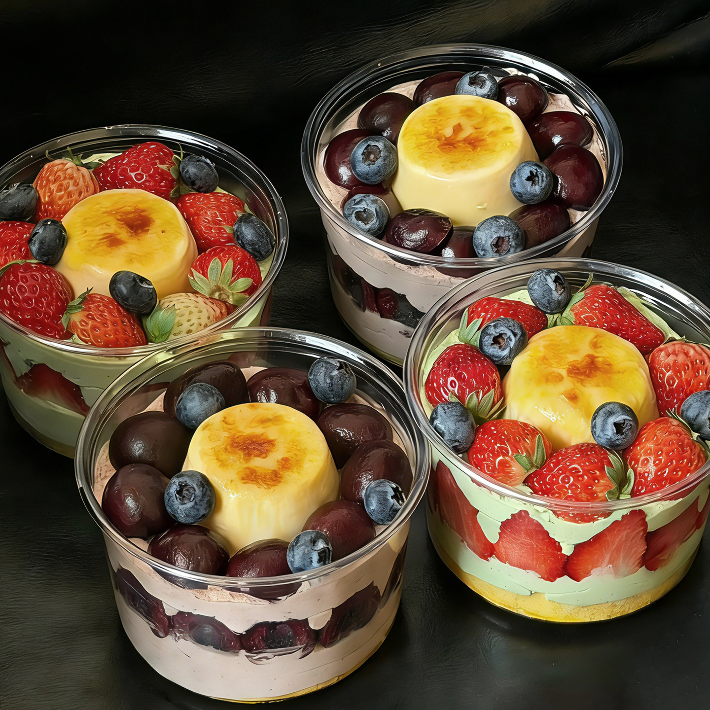 草莓布蕾千层打包盒圆形4寸奶油蛋糕包装盒子提拉米苏豆乳甜品碗,厨房/烹饪用具,点心包装盒/包装袋,淘宝优惠券,粉丝福利购,淘宝优惠卷