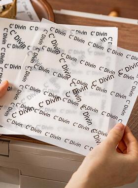 防油纸蛋糕垫纸18cm烘焙甜品隔油硅油纸吸油纸汉堡面包纸托盘油纸