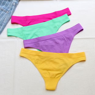 性感低腰丁字裤女  小码紧身t裤 超薄速干运动T-back 男女通用t裤