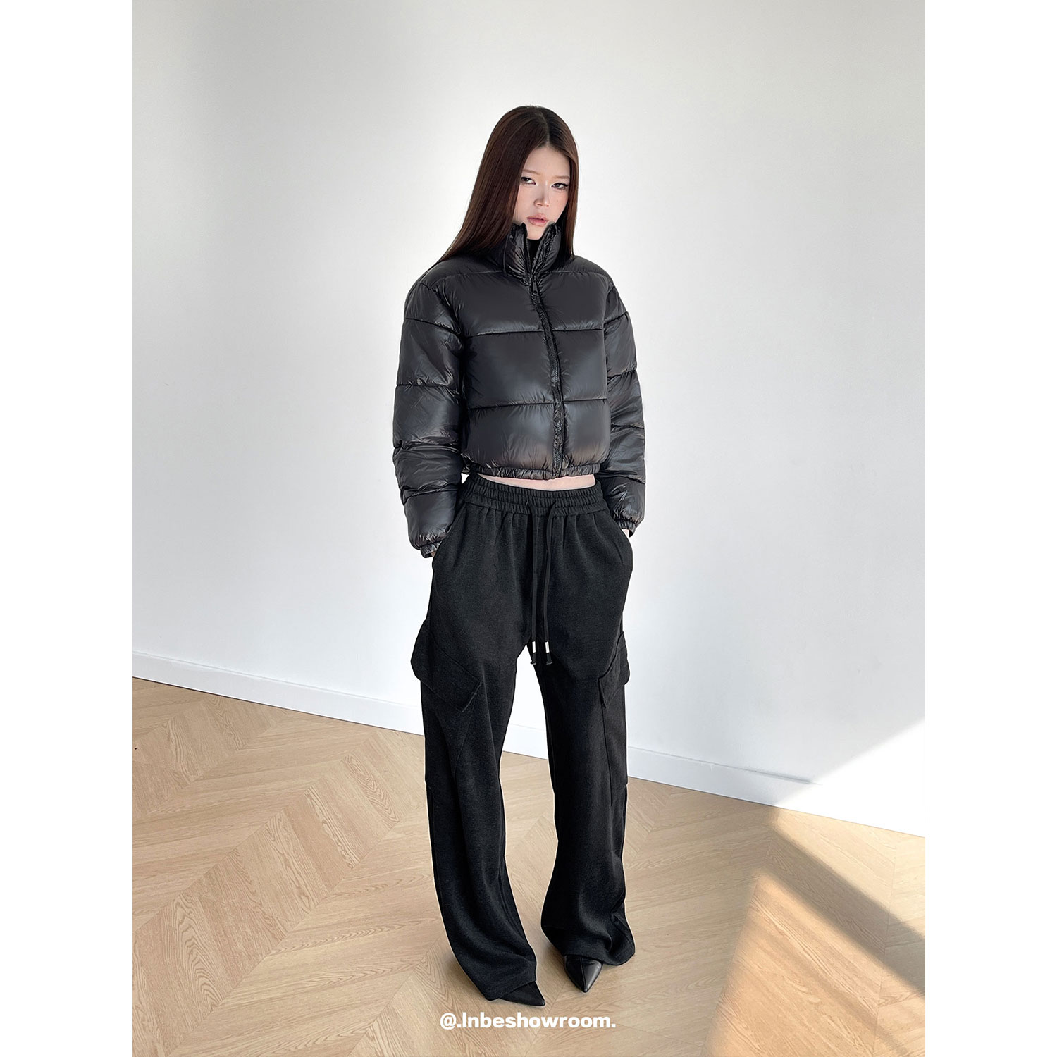 保暖短款羽绒棉服立领面包服外套