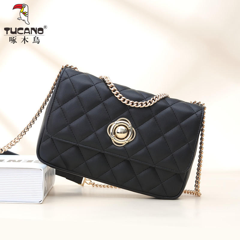 啄木鸟女包2025新款单肩包斜挎包百搭菱格链条包手机女士小方包包,箱包皮具/热销女包/男包,通用款女包,淘宝优惠券,粉丝福利购,淘宝优惠卷