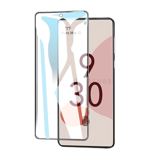 适用于谷歌Pixel6钢化膜谷歌Pixel7全屏防摔爆手机贴6a高清透明玻璃抗指纹保护膜Pixel6抗爆黑边手机保护贴膜