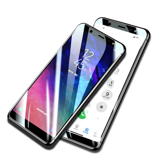 适用于三星a62018钢化膜A52018全覆盖a6plus全包防摔Galaxy防指纹A6050玻璃屏保a6+高清保护刚A600FN手机贴膜