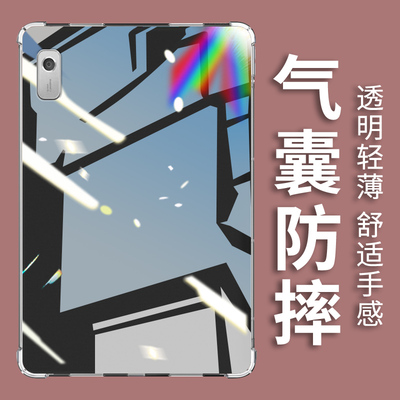 适用联想TabM8平板气囊壳耐磨LenovoTab4 8Plus四角加厚TB310FU全包边联想TabM9高级感透明时尚平板软外壳