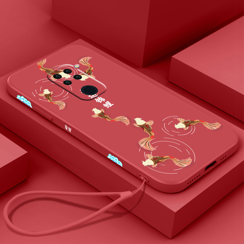 好运锦鲤新年款红米5g4g手机壳