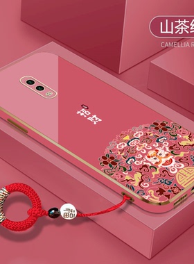 送指环扣适用oppor17手机壳r17pro招财a1pro新年r11st红色r11plus软r15梦境版硅胶k1电镀r15x高级感k3女款套