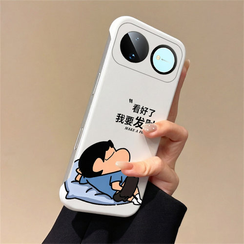 蜡笔小新适用华为nova16手机壳16pro无边框15ultra散热14pro半包13pro超薄12pro新款8pro防摔7pro保护套女男