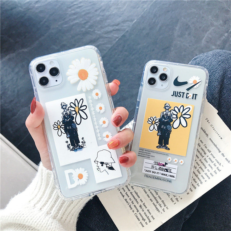 日韩ins潮牌软壳11Pro Max苹果X/XS/XR手机壳iPhone7p/8plus硅胶清新透明个性情侣女GD权志龙雏菊防摔保护套,3C数码配件,手机保护套/壳,淘宝优惠券,粉丝福利购,淘宝优惠卷