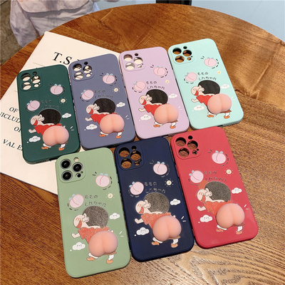蜡笔小新vivonex3手机壳y20解压拿捏y30屁股s1pro搞怪z5x全包Z5卡通y7s创意z3硅胶Z3i情侣nex前后指纹可爱v15