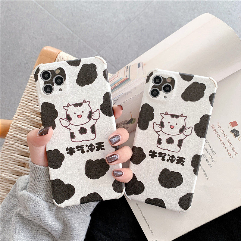 牛气冲天适用iPhone11手机壳苹果x个性xr/xsmax创意8plus情侣12promax男7plus女6s蚕丝纹11pro浮雕xmax/12mas