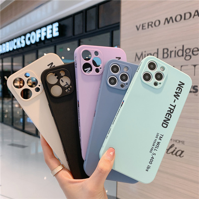 ins风超火英文标签OPPORealmeX7手机壳RealmeX7Pro创意Realmev3简约Findx2硅胶Findx2pro全包防摔男女情侣款