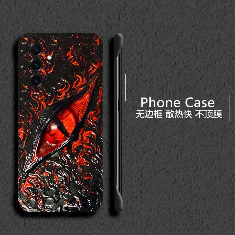 克苏鲁之眼适用三星Galaxys25手机壳s23+无边框s24ultra散热s22新款s22+半包s22ultra薄5g硬防摔保护套外壳女,3C数码配件,手机保护套/壳,淘宝优惠券,粉丝福利购,淘宝优惠卷