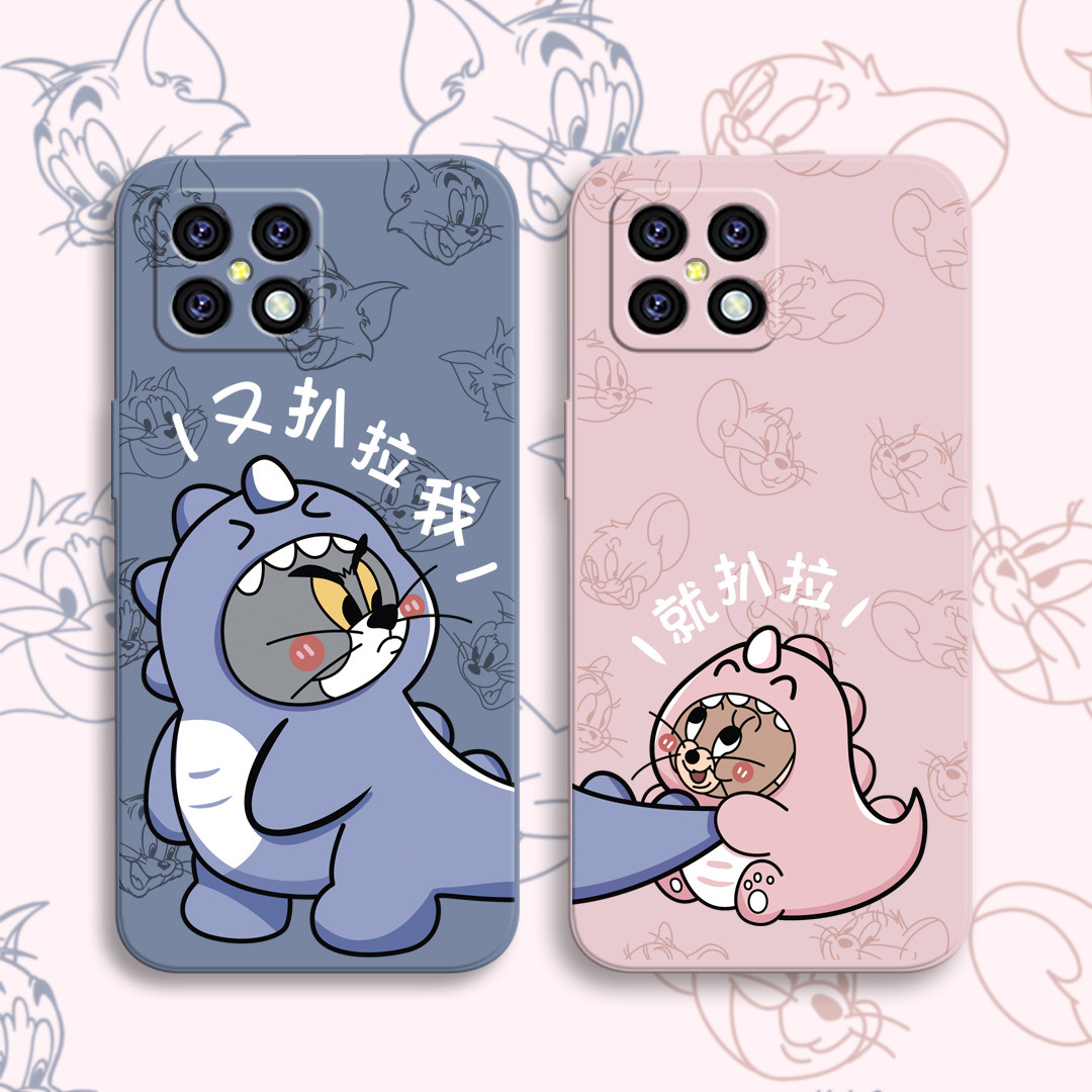 猫和老鼠一加10pro手机壳1+10pro情侣一加9rt男女1+9pro软壳一加8t液态硅胶1+8新款一加9R卡通可爱保护套防摔