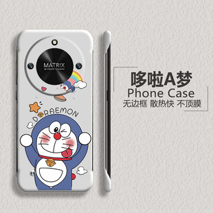 多啦a梦适用华为荣耀x50手机壳x50i半包x40gt无边框x30max散热x20se超薄x10磨砂9xpro男8x女畅玩9a新款 保护套