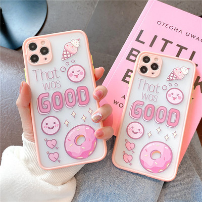 肤感甜甜圈oppoa11x手机壳a92s保护套a52/a92全包a91撞色a8边框a7x硅胶reno3pro卡通r17保护壳r15标准/梦境壳