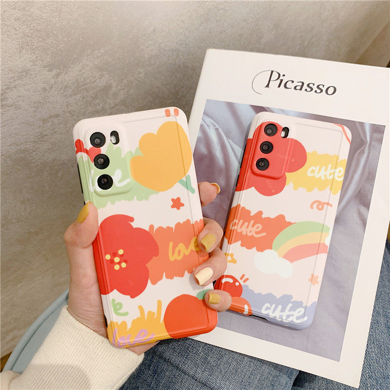 潮牌花朵华为mate30手机壳p40相框p30个性nova5pro卡通nova6女nova7pro全包摄像头P40pro保护套软p30pro软套,3C数码配件,手机保护套/壳,淘宝优惠券,粉丝福利购,淘宝优惠卷