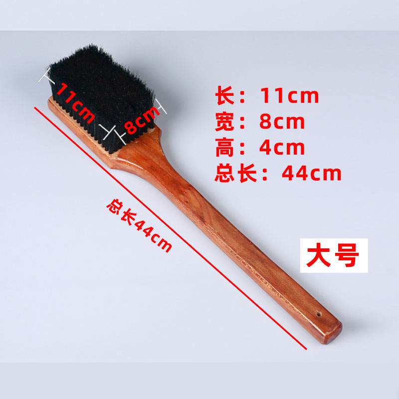 速发拓片工具打刷猪鬃毛大中小号刷西安碑林拓片棕刷砸刷长把直刷