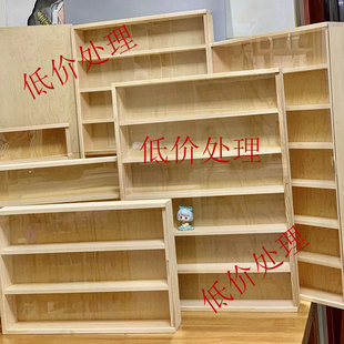 手办置物架泡泡玛特茉莉娃娃收纳架可挂墙盲盒收纳展示柜收纳架木
