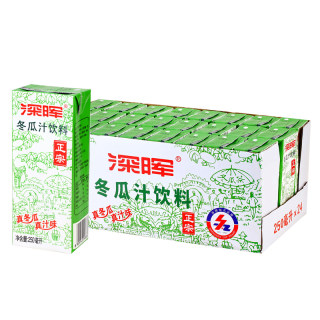 深晖冬瓜汁/茅根甘蔗汁/菊花清凉茶饮料250ml*24盒整箱装高温补贴