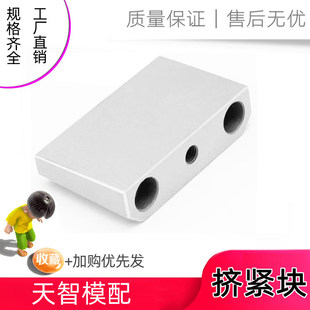 标准挤紧块Y21塑胶模具挤压块P20斜压块侧压块压紧块天智模配