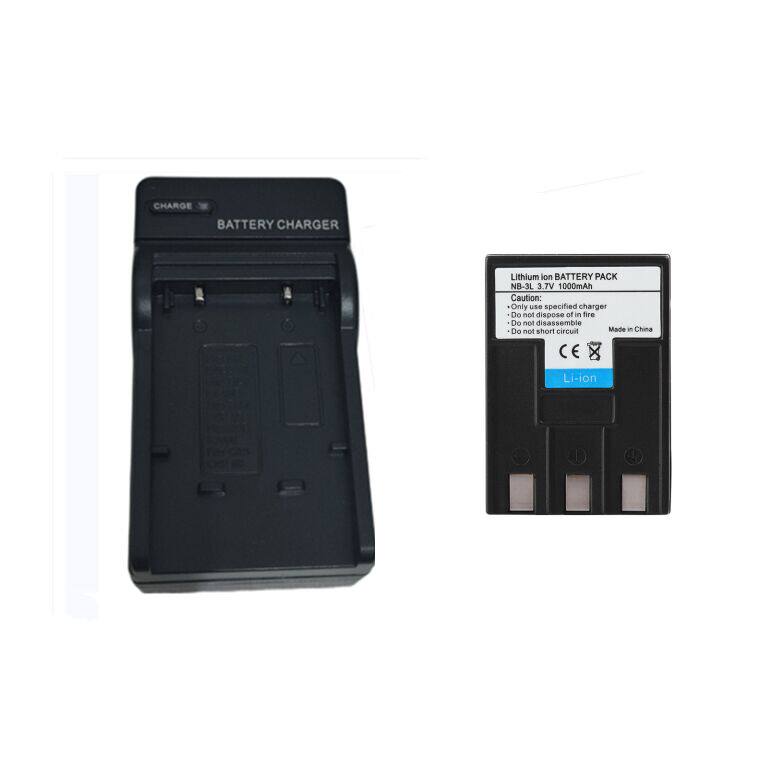 适用佳能IXY IXUS II 700 750 600 SD10 SD100 NB-3L 电池+充电器