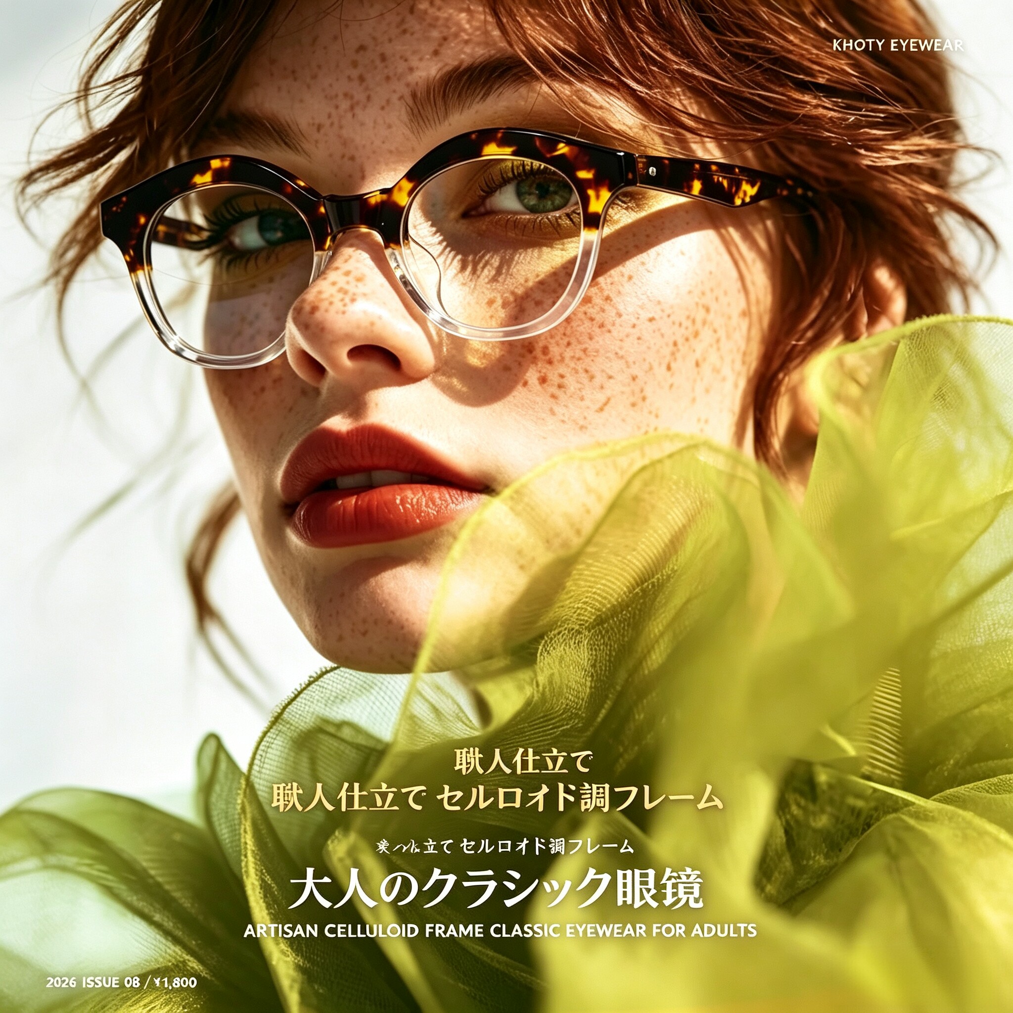 日本个性款khoty手造男女眼镜框