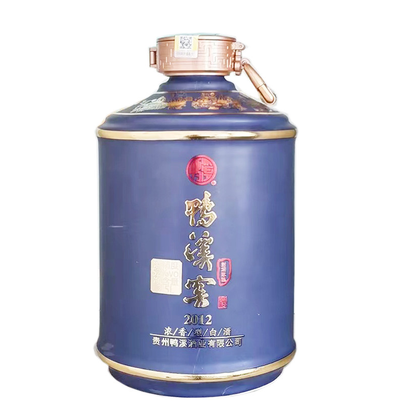 52度鸭溪窖酒陈酿封坛 2.5L 贵州鸭溪窖酒厂浓香型坛子白酒