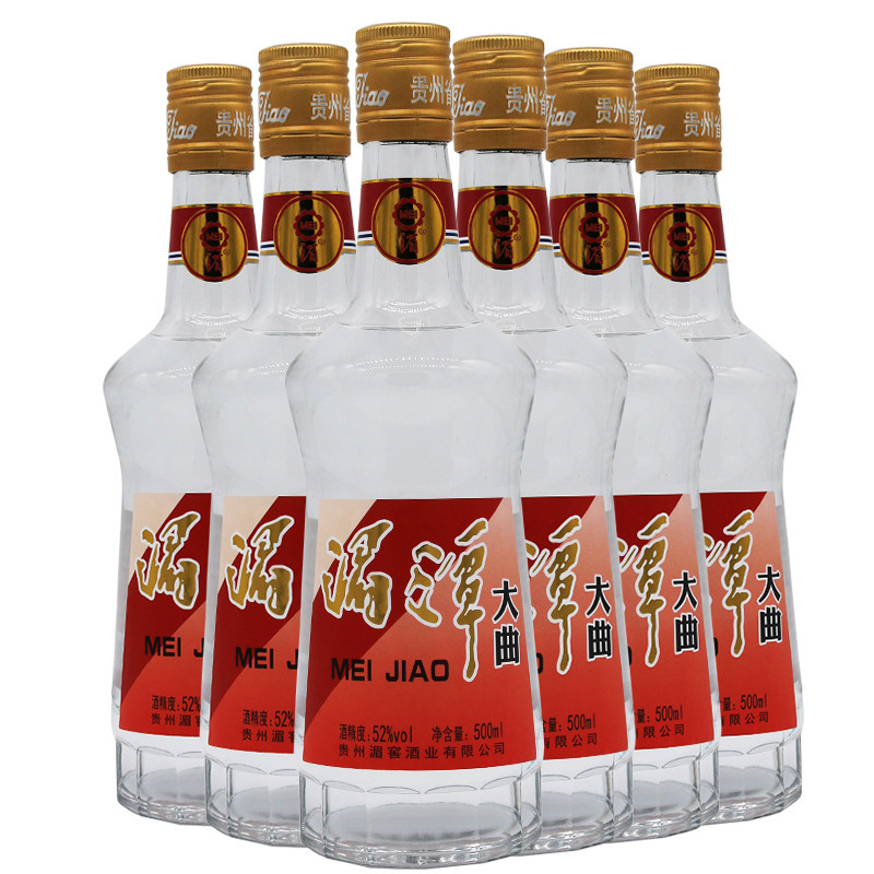 52度湄潭大曲 湄窖酒 500ml*6 贵州湄窖酒业浓香型白酒