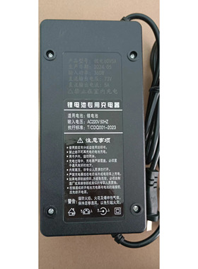 智能高端锂电池电动车充电器48V60V725AV8A10A电动车三轮车快充