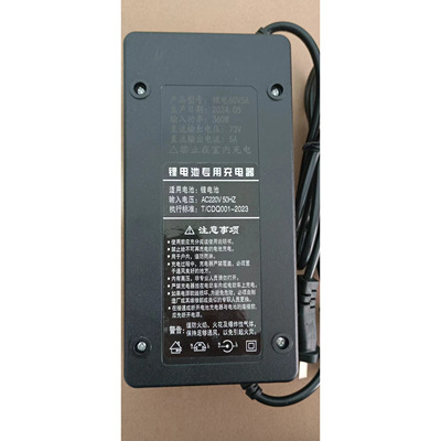 智能高端锂电池电动车充电器48V60V725AV8A10A电动车三轮车快充