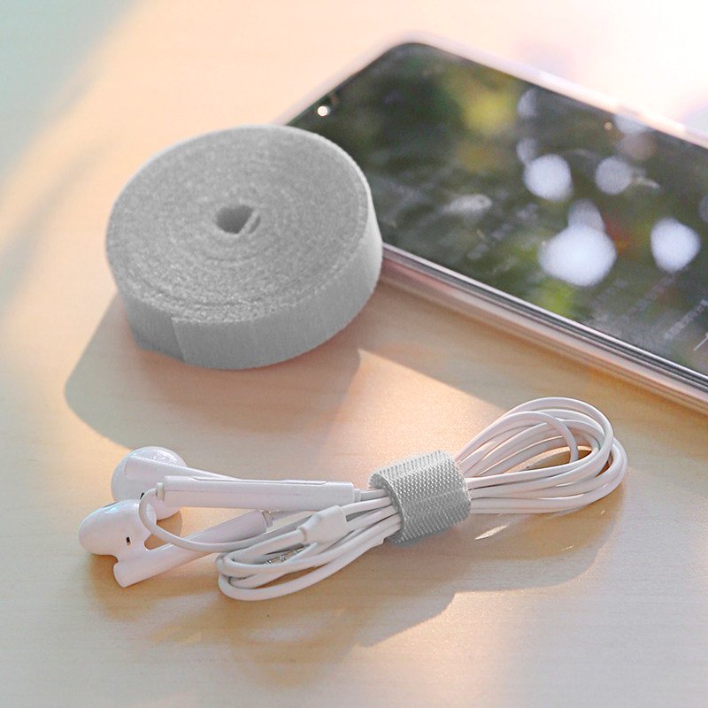 数据线整理扣束线器无痕自粘理线器电脑线收纳束线带电线收纳神器