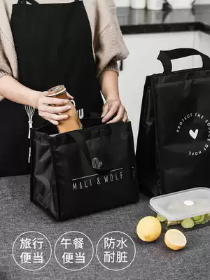 Rice bag tote bag Rice lunch bag Student bento box bag handbag Rice bag Bento bag Waterproof lunch box tote bag