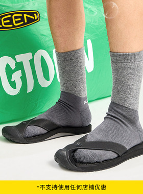 KEEN官方 BARBADOS TG男子户外舒适潮搭凉拖鞋