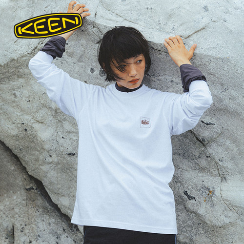 KEEN官方 OC/RP 10 ESSENTIALS LS TEE情侣款户外舒适休闲长袖T恤