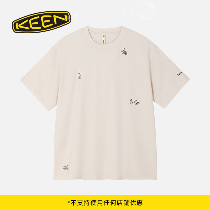 KEEN官方 US4 HARVEST NATURE LIVES TEE男女同款户外休闲短袖T恤