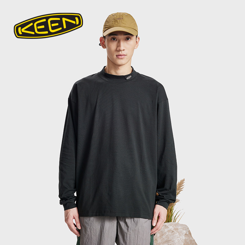 KEEN官方 男士户外 HARVEST 户外休闲半高领长袖T恤圆领,户外/登山/野营/旅行用品,户外休闲衣,淘宝优惠券,粉丝福利购,淘宝优惠卷
