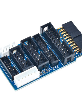 多功能 转接板 支持jtag jlink v8 v9 ulink2 st-link arm stm32