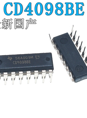 全新国产直插 CD4098BE DIP-16多频振荡器