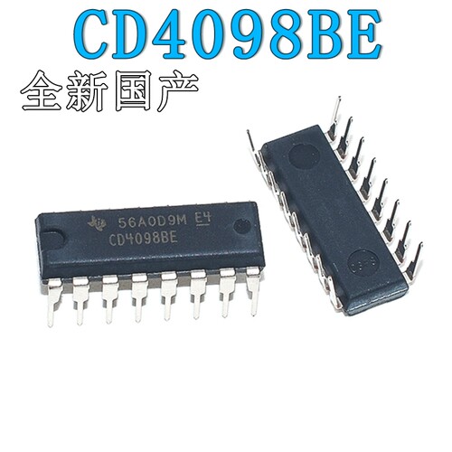 直插CD4098BEDIP-16多频振荡器