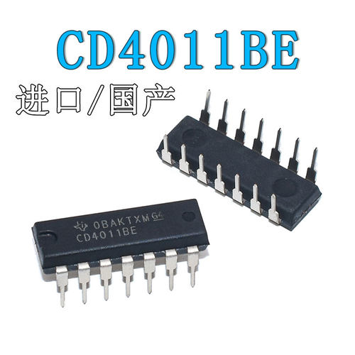 原装进口CD4011BE直插芯片