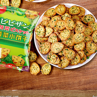 比比赞蔬菜小饼干100g薄脆小饼干会员优先购 任选 会员1元