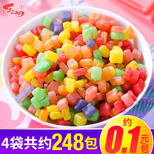 酸妞综合果味软糖喜糖qq糖可以上课吃的零食小吃网红糖果大礼包批