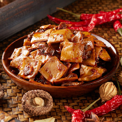 比比赞香菇豆干零食小吃小包装