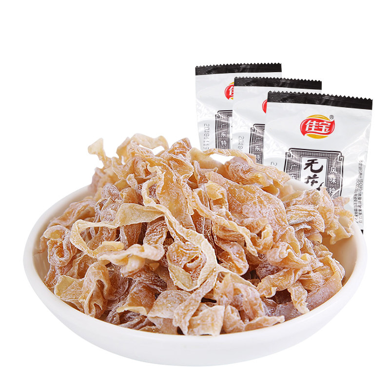佳宝无花果丝600g萝卜丝木瓜丝8090后怀旧酸甜蜜饯果干小吃零食品属于什么档次？