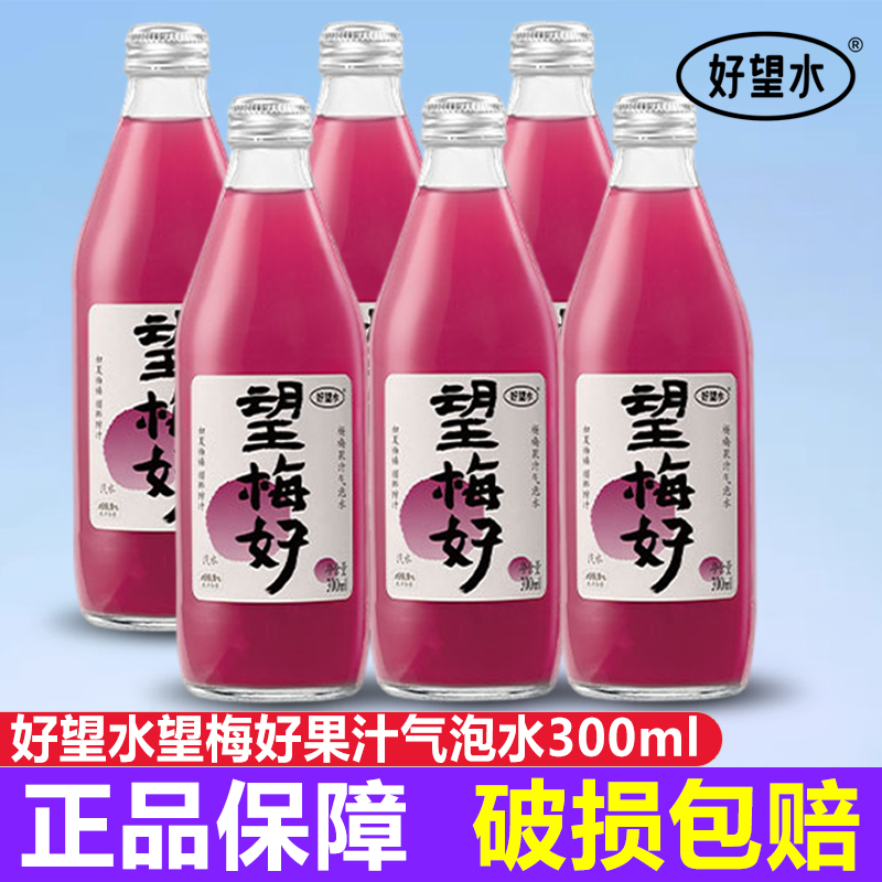 好望水望梅好果汁气泡水300ml