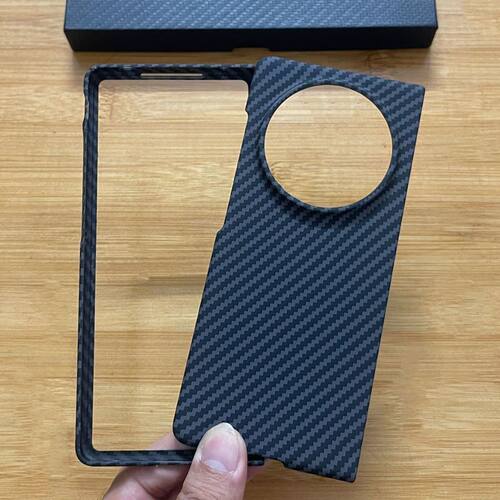 适用vivo X Fold5手机壳凯夫拉同款xfold5碳纤维前框后壳保护套硬