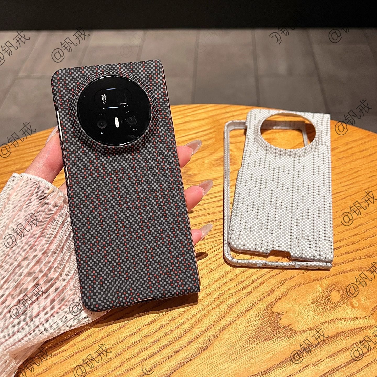 适用适用荣耀magicv5手机壳Magic VS3新款VS超薄VS2纤维纹防摔V折叠屏V2保护套V3至臻V2 RSR