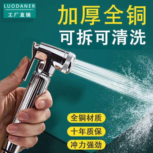 全铜喷枪妇洗器马桶伴侣